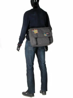 Besace Eastpak Delegate + Neon Rock -Delsey Soldes Magasin besace eastpak 784805z