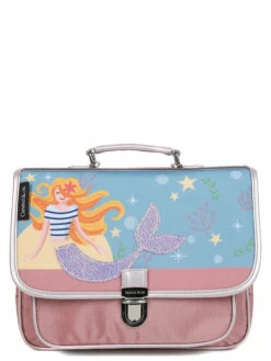 Mini Cartable Caramel & Cie Jolie Sirène 32 Cm -Delsey Soldes Magasin cartables scolaires caramel cie 756299z