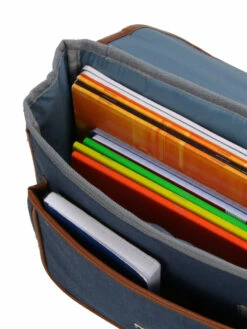 Mini Cartable Caramel & Cie Looping 32 Cm -Delsey Soldes Magasin cartables scolaires caramel cie 766142z