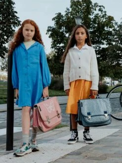 Cartable Moyen Caramel & Cie. Paillettes 38 Cm -Delsey Soldes Magasin cartables scolaires caramel cie 779754z