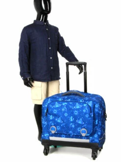 Cartable à Roulettes Delsey Back To School 45.5 Cm - 4 Roues -Delsey Soldes Magasin cartables scolaires delsey 787337z