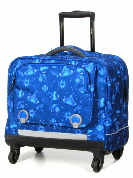 Cartable à Roulettes Delsey Back To School 45.5 Cm - 4 Roues -Delsey Soldes Magasin cartables scolaires delsey 787338z