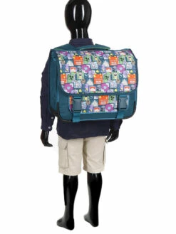 Cartable Minecraft Collection 38 Cm -Delsey Soldes Magasin cartables scolaires dessins animes 775766z