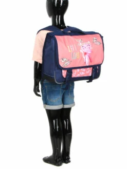 Cartable Lili Lou Plumes 38 Cm 25 Cartable Lili Lou Plumes 38 Cm -Delsey Soldes Magasin cartables scolaires dessins animes 782330z