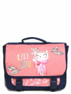 Cartable Lili Lou Plumes 38 Cm 15 Cartable Lili Lou Plumes 38 Cm -Delsey Soldes Magasin cartables scolaires dessins animes 782331z