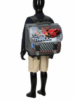 Cartable à Roulettes Hot Wheels Thrill 38 Cm -Delsey Soldes Magasin cartables scolaires dessins animes 787074z