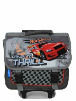 Cartable à Roulettes Hot Wheels Thrill 38 Cm -Delsey Soldes Magasin cartables scolaires dessins animes 787080z