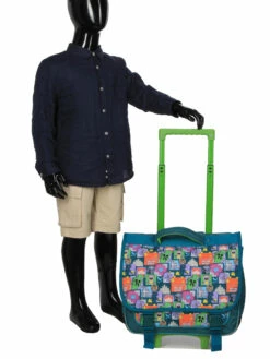 Cartable à Roulettes Minecraft Collection 38 Cm -Delsey Soldes Magasin cartables scolaires dessins animes 787107z