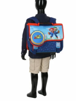 Cartable Super Mario Etoile D'Or 38 Cm -Delsey Soldes Magasin cartables scolaires dessins animes 871176z