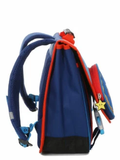 Cartable Super Mario Etoile D'Or 38 Cm -Delsey Soldes Magasin cartables scolaires dessins animes 871183z