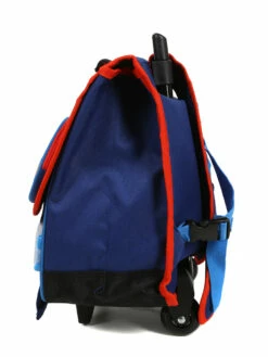 Cartable à Roulettes Super Mario Etoile D'Or 41 Cm -Delsey Soldes Magasin cartables scolaires dessins animes 871960z