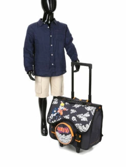 Cartable à Roulettes Naruto 41 Cm -Delsey Soldes Magasin cartables scolaires dessins animes 878944z