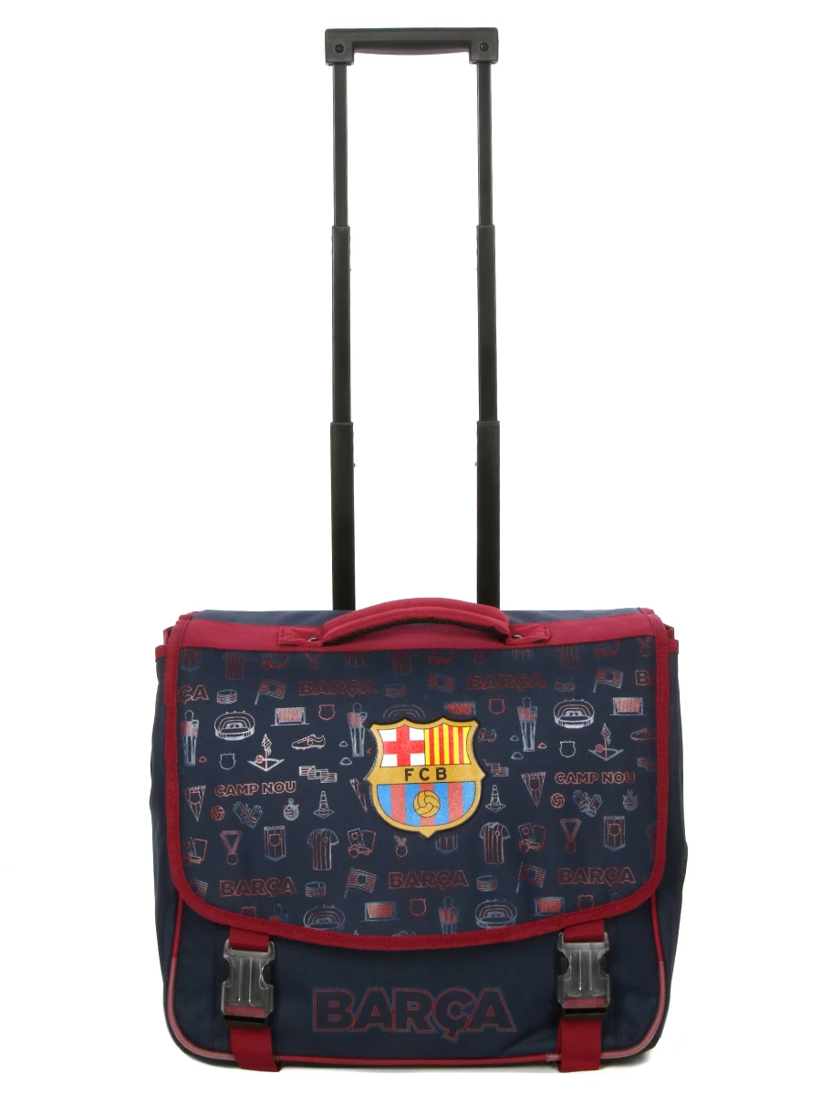 Cartable à Roulettes FC Barcelone Blason 41 Cm 4 Cartable à Roulettes FC Barcelone Blason 41 Cm – Image 2
