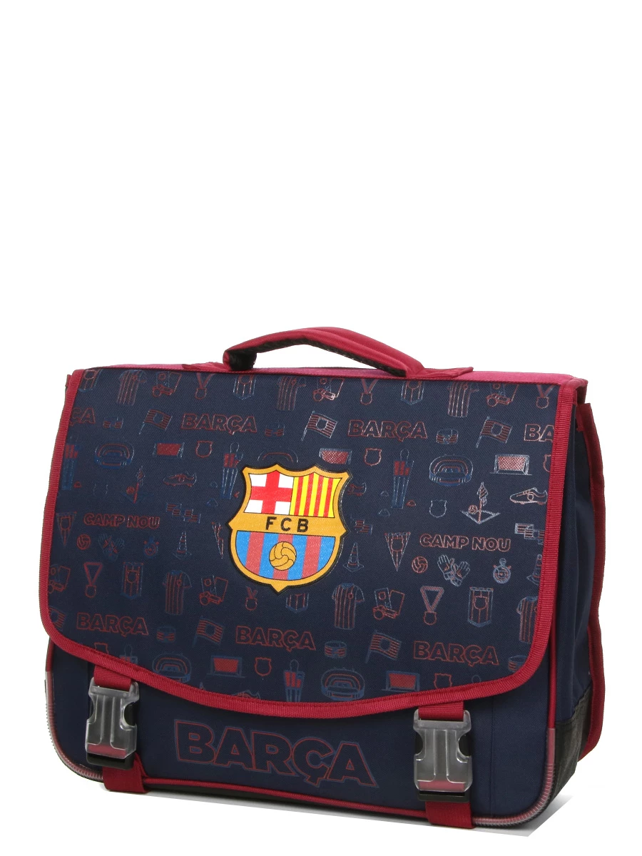 Cartable FC Barcelone Blason 41 Cm 3 Cartable FC Barcelone Blason 41 Cm