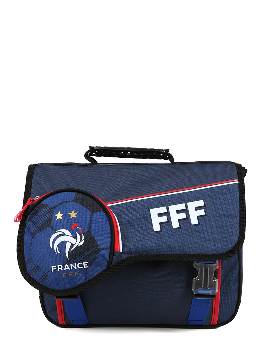 Cartable Fédération Française De Football 2 Etoiles 38 Cm 4 Cartable Fédération Française De Football 2 Etoiles 38 Cm – Image 2