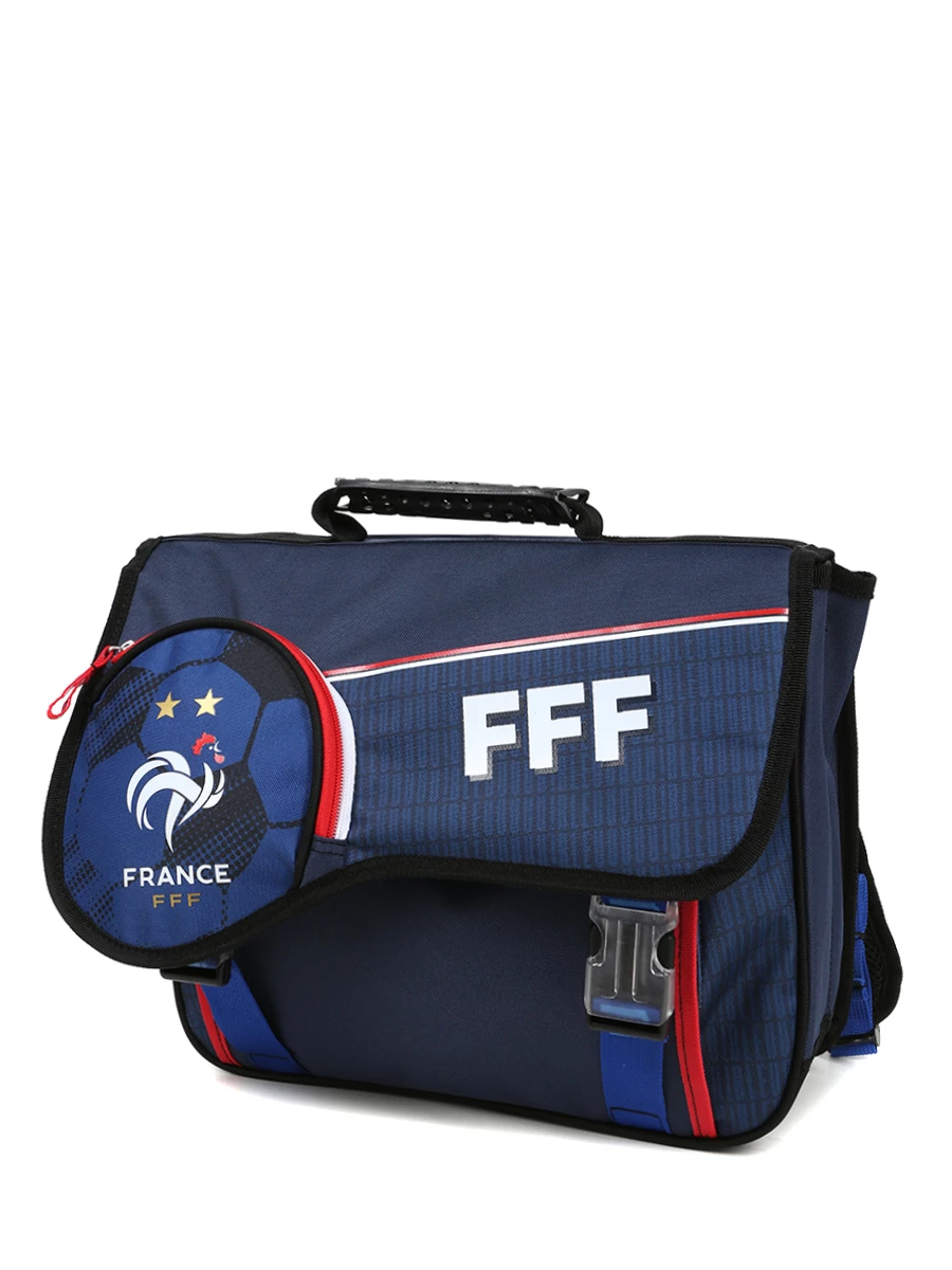 Cartable Fédération Française De Football 2 Etoiles 38 Cm 3 Cartable Fédération Française De Football 2 Etoiles 38 Cm