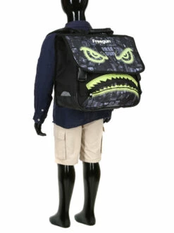 Cartable Freegun Monster Fluo 38 Cm -Delsey Soldes Magasin cartables scolaires freegun 865272z