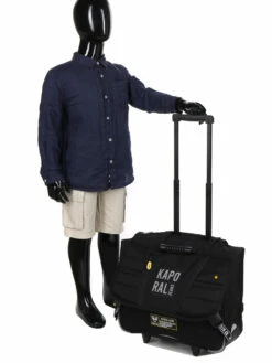 Cartable à Roulettes Kaporal Basic 41 Cm 37 Cartable à Roulettes Kaporal Basic 41 Cm -Delsey Soldes Magasin cartables scolaires kaporal 778313z