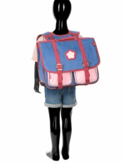 Cartable Kickers Casual Girl 38 Cm -Delsey Soldes Magasin cartables scolaires kickers 847911z