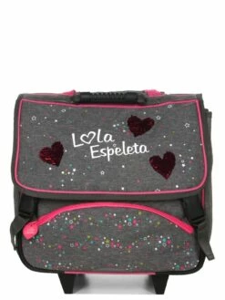 Cartable à Roulettes Lola Espeleta Heart 38 Cm -Delsey Soldes Magasin cartables scolaires lola espeleta 751464z