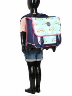 Cartable à Roulettes Philéas Wild Rainbow 38 Cm -Delsey Soldes Magasin cartables scolaires phileas 783259z