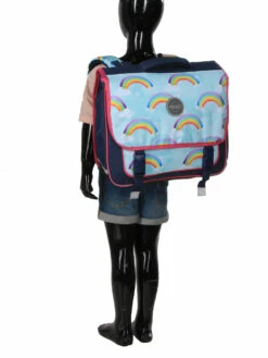 Cartable Philéas Wild Rainbow 38 Cm -Delsey Soldes Magasin cartables scolaires phileas 787591z