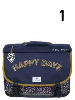 Cartable Réversible Pol Fox Happy Days 41 Cm -Delsey Soldes Magasin cartables scolaires pol fox 839587z