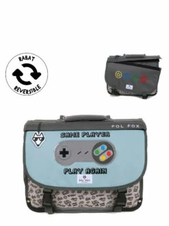 Cartable Réversible Pol Fox Gamer 41 Cm -Delsey Soldes Magasin cartables scolaires pol fox 840859z
