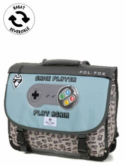 Cartable Réversible Pol Fox Gamer 41 Cm
