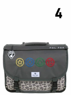 Cartable Réversible Pol Fox Gamer 41 Cm -Delsey Soldes Magasin cartables scolaires pol fox 840874z