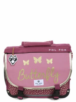 Cartable Réversible Pol Fox Butterfly 35 Cm -Delsey Soldes Magasin cartables scolaires pol fox 841625z
