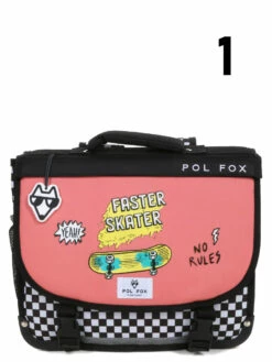 Cartable Réversible Pol Fox Skate 2 - 35 Cm -Delsey Soldes Magasin cartables scolaires pol fox 841679z