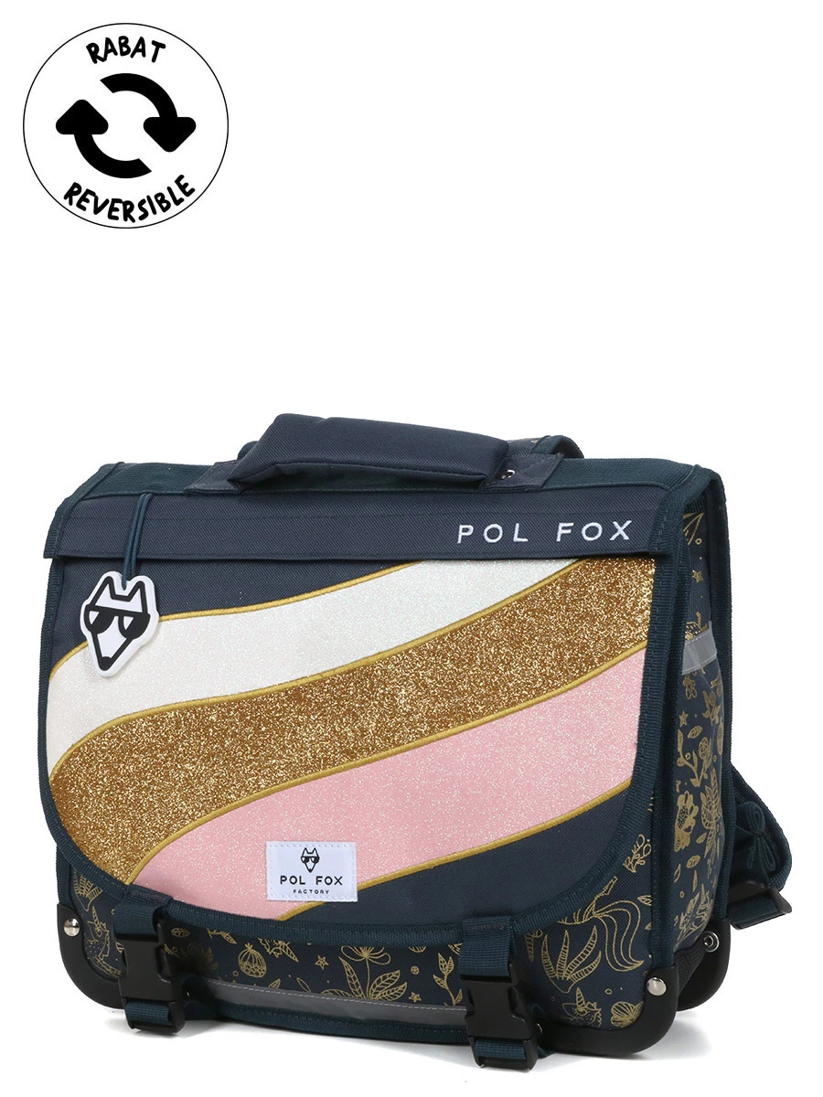 Cartable Réversible Pol Fox Wonderland 35 Cm 3 Cartable Réversible Pol Fox Wonderland 35 Cm