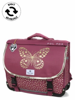 Cartable Réversible Pol Fox Butterfly 38 Cm