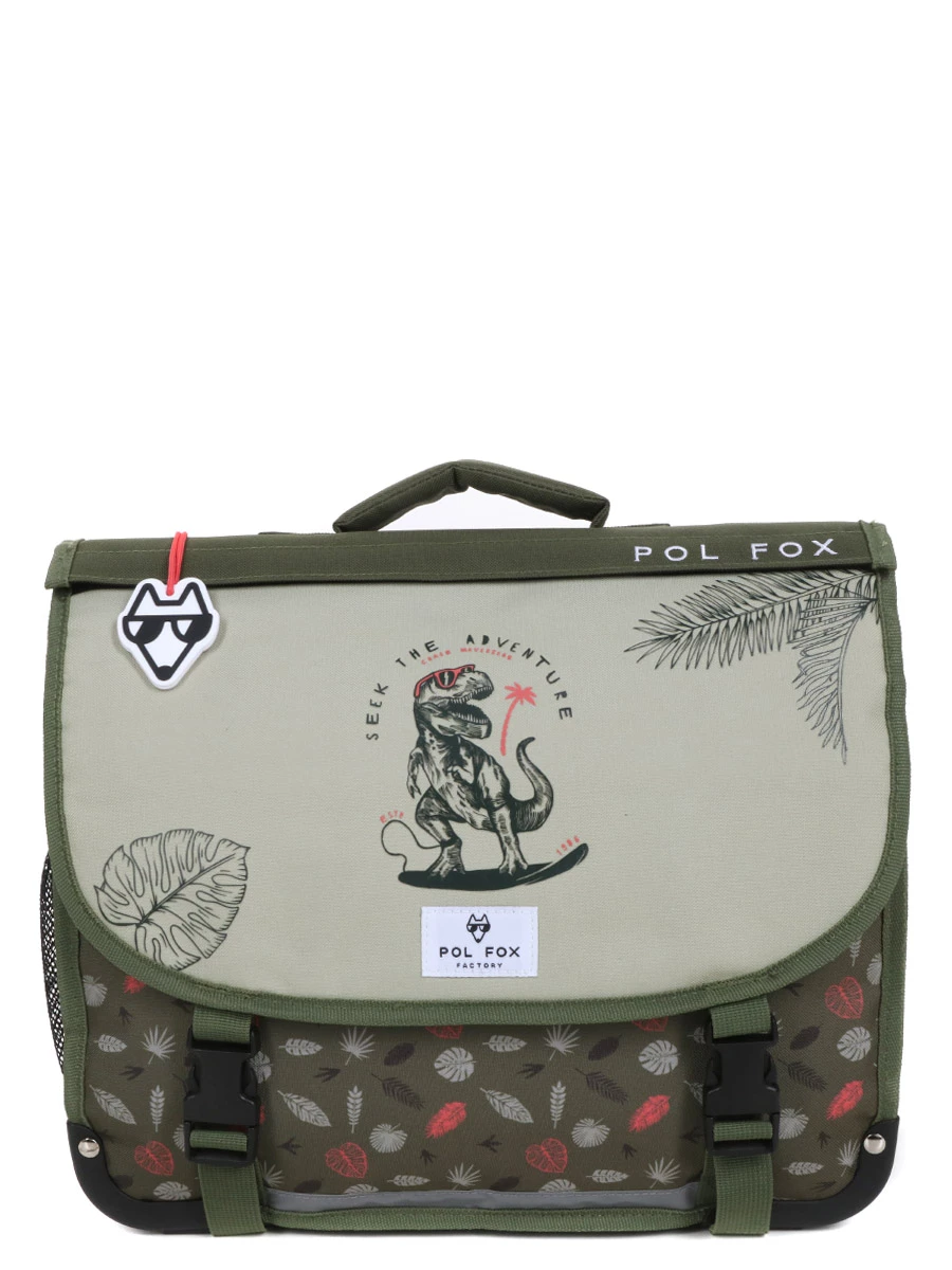 Cartable Réversible Pol Fox Dino Ride 38 Cm 4 Cartable Réversible Pol Fox Dino Ride 38 Cm – Image 2