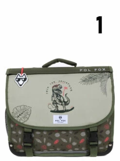 Cartable Réversible Pol Fox Dino Ride 38 Cm 34 Cartable Réversible Pol Fox Dino Ride 38 Cm -Delsey Soldes Magasin cartables scolaires pol fox 841773z