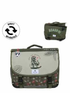 Cartable Réversible Pol Fox Dino Ride 38 Cm 40 Cartable Réversible Pol Fox Dino Ride 38 Cm -Delsey Soldes Magasin cartables scolaires pol fox 841774z
