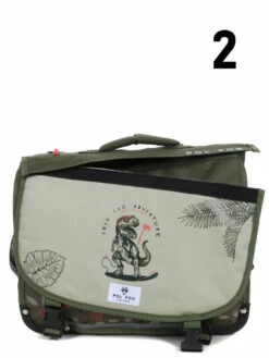 Cartable Réversible Pol Fox Dino Ride 38 Cm 35 Cartable Réversible Pol Fox Dino Ride 38 Cm -Delsey Soldes Magasin cartables scolaires pol fox 841783z