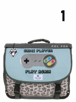 Cartable Réversible Pol Fox Gamer 38 Cm -Delsey Soldes Magasin cartables scolaires pol fox 841796z