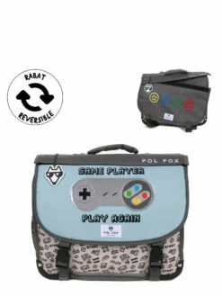 Cartable Réversible Pol Fox Gamer 38 Cm -Delsey Soldes Magasin cartables scolaires pol fox 841797z