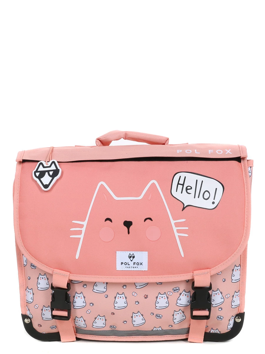 Cartable Réversible Pol Fox Hello 38 Cm 4 Cartable Réversible Pol Fox Hello 38 Cm – Image 2