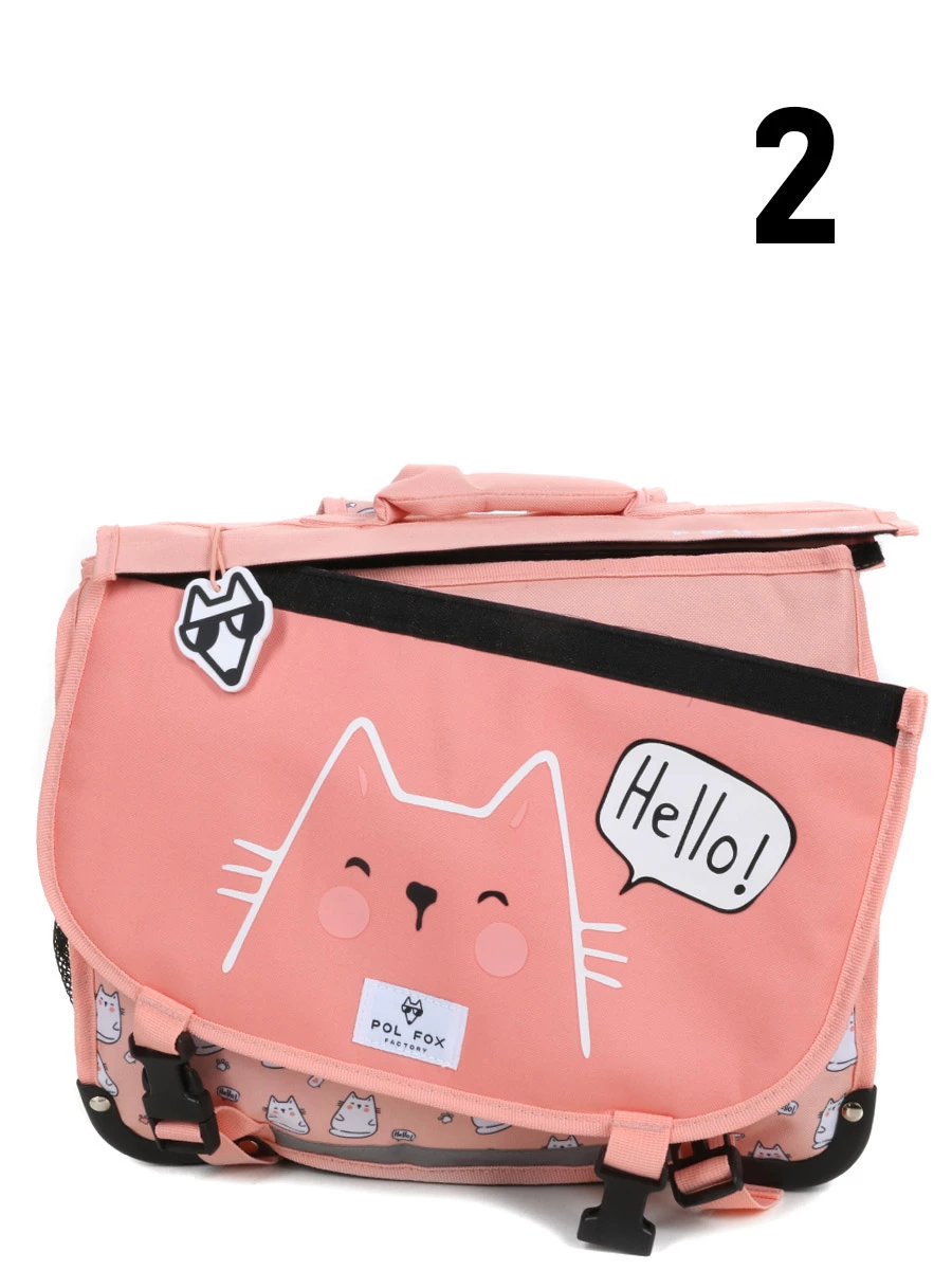 Cartable Réversible Pol Fox Hello 38 Cm 16 Cartable Réversible Pol Fox Hello 38 Cm – Image 14