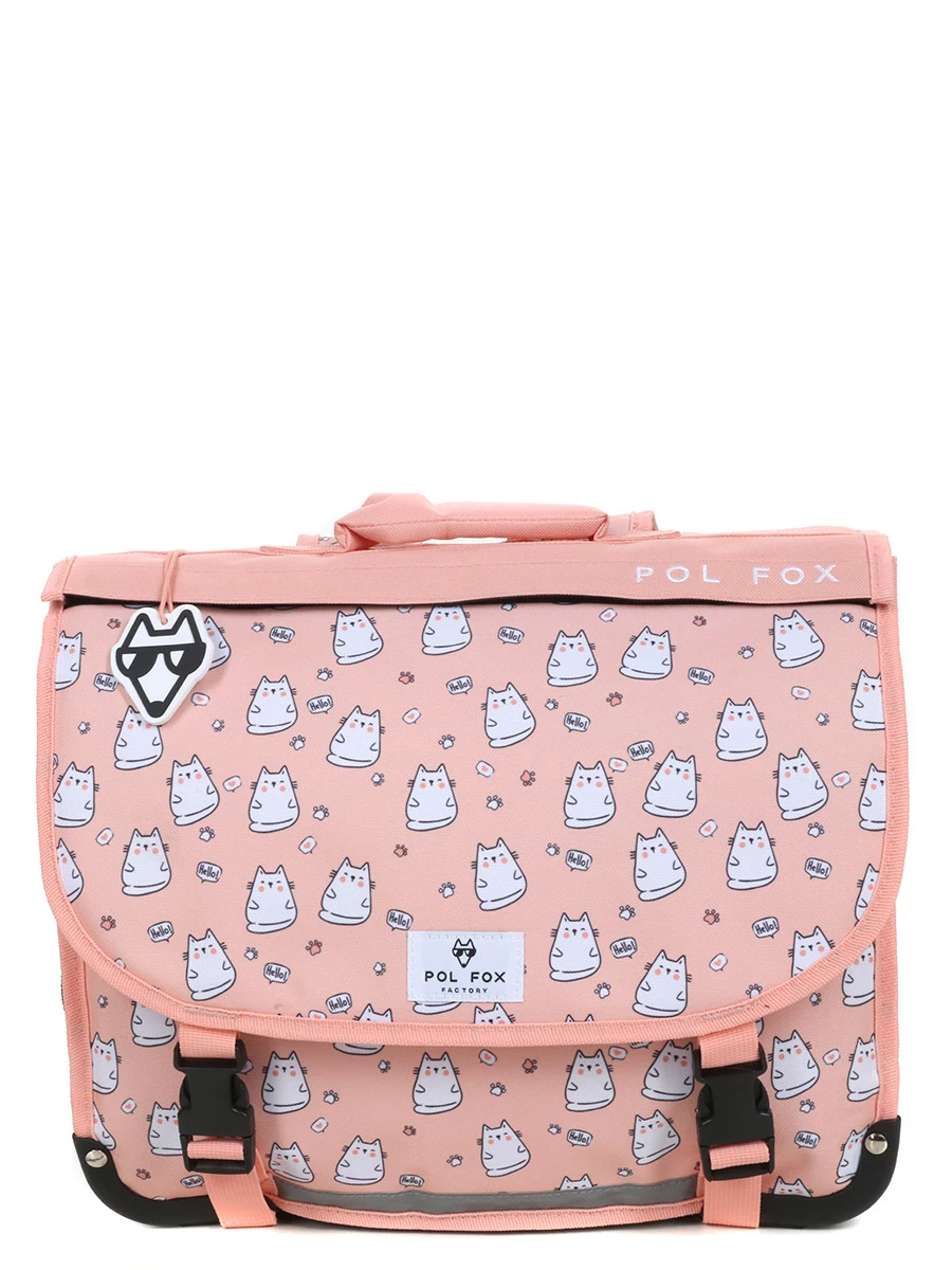 Cartable Réversible Pol Fox Hello 38 Cm 5 Cartable Réversible Pol Fox Hello 38 Cm – Image 3