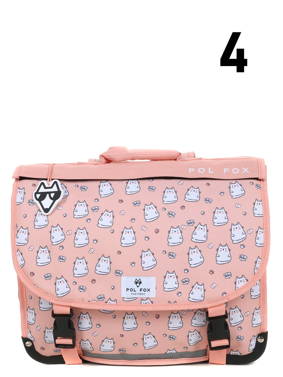 Cartable Réversible Pol Fox Hello 38 Cm 18 Cartable Réversible Pol Fox Hello 38 Cm – Image 16