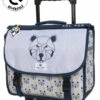 Cartable à Roulettes Réversible Pol Fox Bear 38 Cm