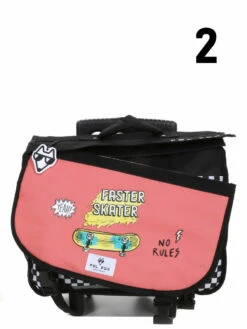Cartable à Roulettes Réversible Pol Fox Skate 2 - 38 Cm -Delsey Soldes Magasin cartables scolaires pol fox 842591z