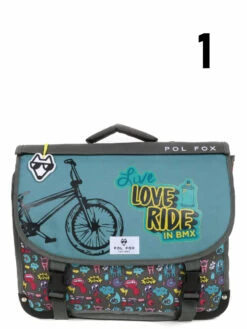 Cartable Réversible Pol Fox Rider 38 Cm -Delsey Soldes Magasin cartables scolaires pol fox 842679z