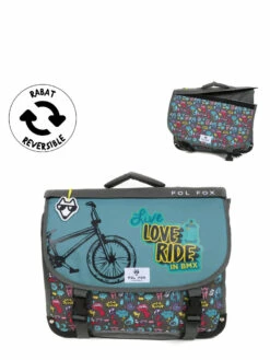 Cartable Réversible Pol Fox Rider 38 Cm -Delsey Soldes Magasin cartables scolaires pol fox 842680z