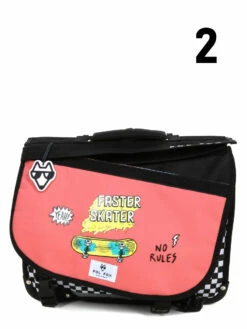 Cartable Réversible Pol Fox Skate 2 - 38 Cm -Delsey Soldes Magasin cartables scolaires pol fox 855478z