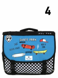 Cartable Réversible Pol Fox Skate 2 - 38 Cm -Delsey Soldes Magasin cartables scolaires pol fox 855481z